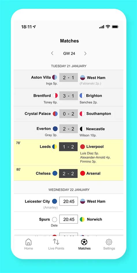 FPL Live Rank & Live Points for Fantasy Premier League.